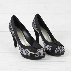 Leopard Print Women's Chunky Heels